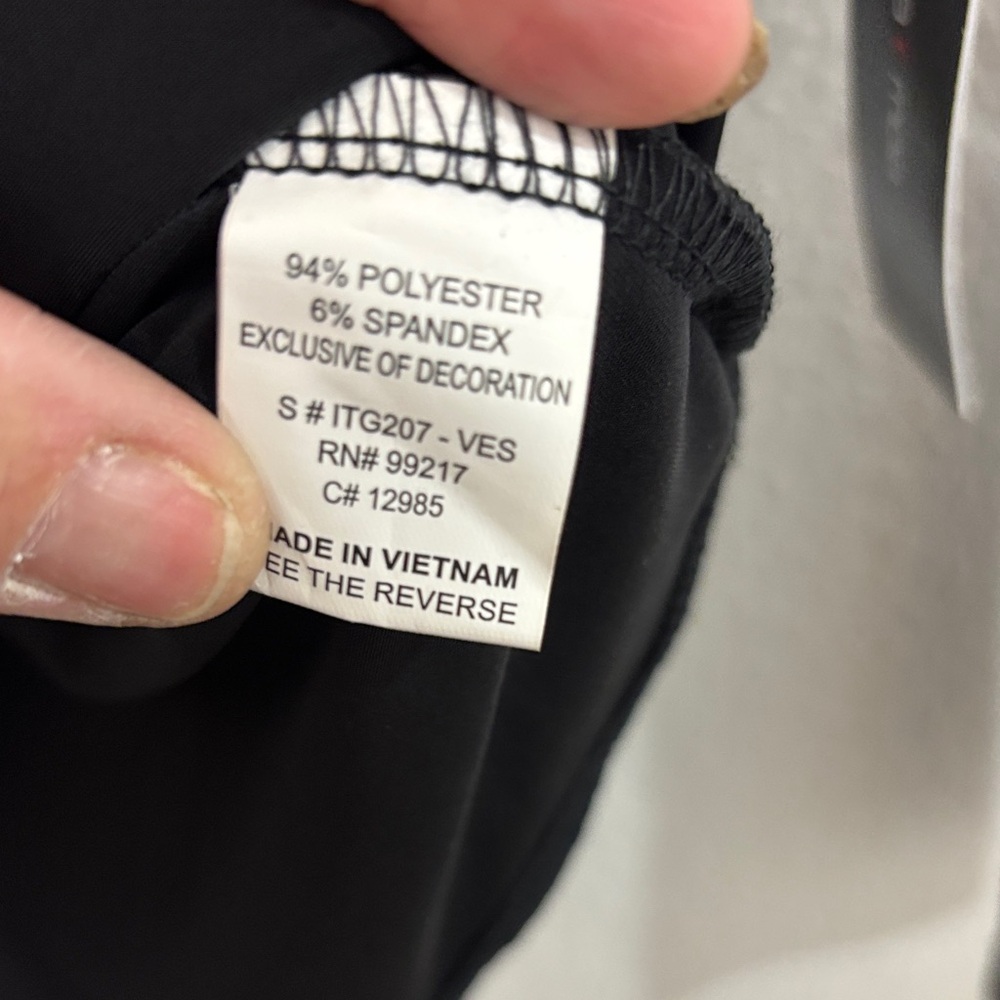 658 NWT Moa Moa Black Long Sleeve spandex Bodysuit. SzM - Picture 6 of 7